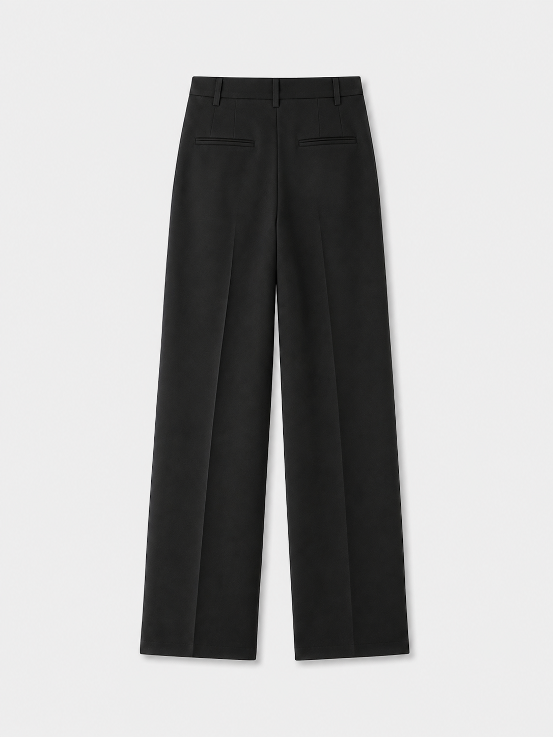 WIDE TWO TUCK TROUSERS